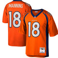 Peyton Manning Denver Broncos Mitchell   Ness Big   Tall 2015 Retired Player Replica Jersey   Orange