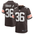 M.J. Stewart Jr. Cleveland Browns Nike Game Jersey   Brown