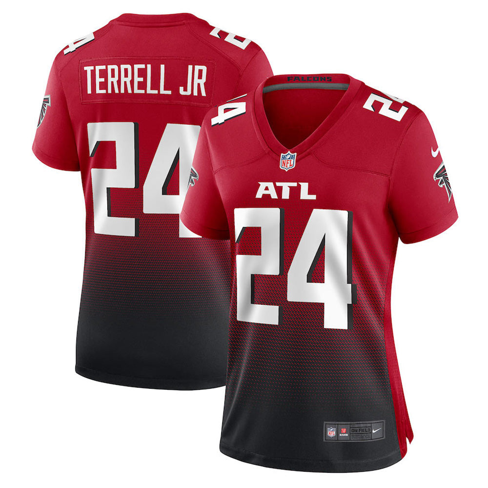 Women s Atlanta Falcons AJ Terrell Jr. Game Jersey   Red