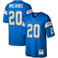 Natrone Means Los Angeles Chargers Mitchell   Ness Legacy Replica Jersey   Powder Blue