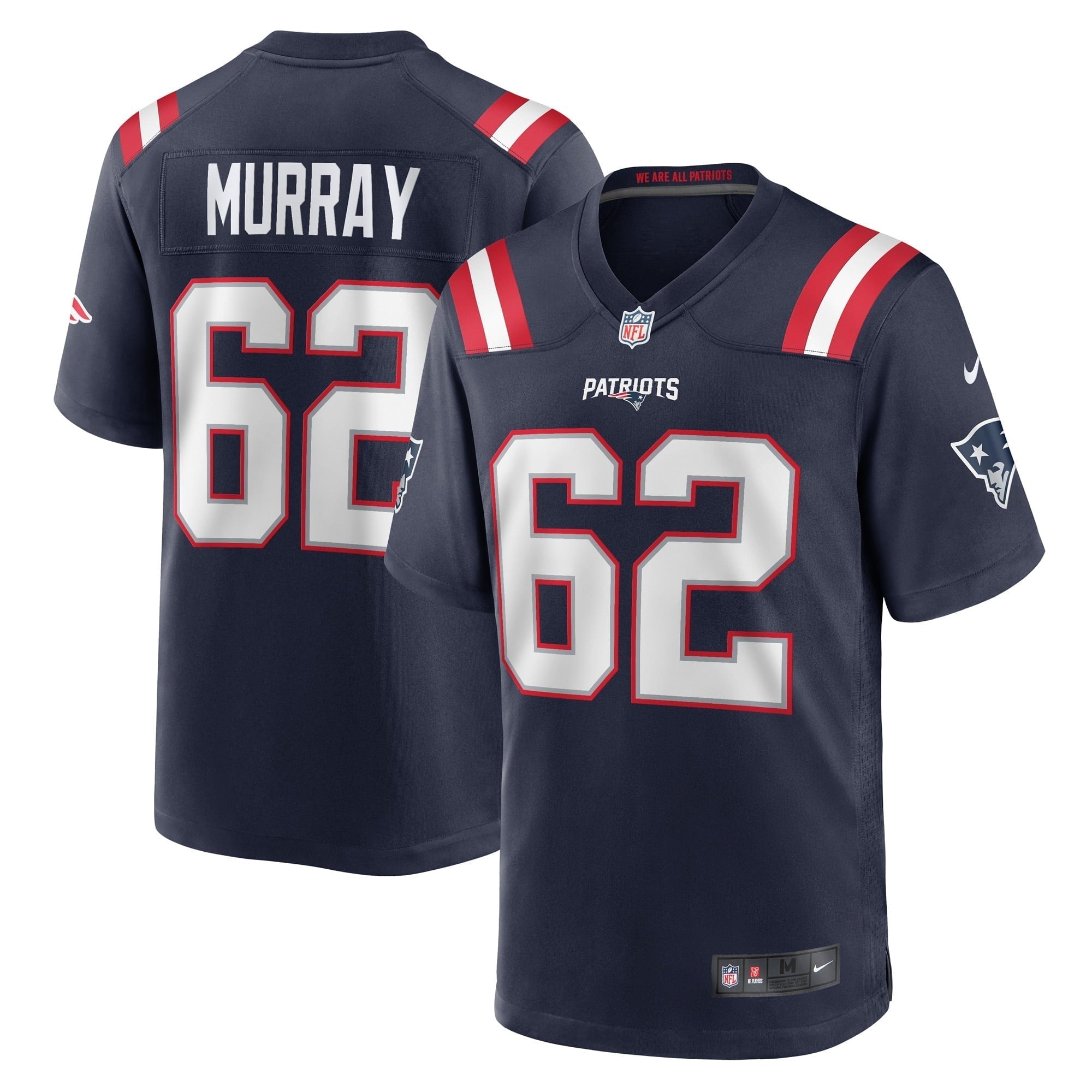 Men s Nike Bill Murray Navy New England Patriots Game Player Jersey
