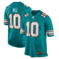 Men s Nike Tyreek Hill Aqua Miami Dolphins Alternate Game Jersey