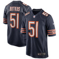 Dick Butkus Chicago Bears Nike Game Retired Player Jersey   Navy