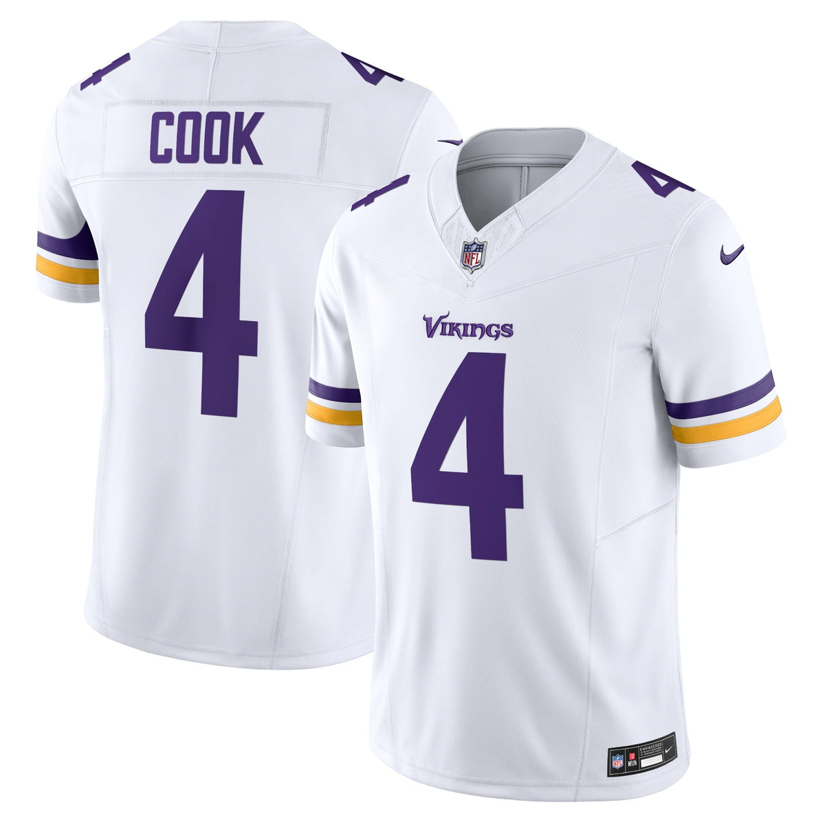 Men s Nike Dalvin Cook White Minnesota Vikings Vapor F.U.S.E. Limited Jersey
