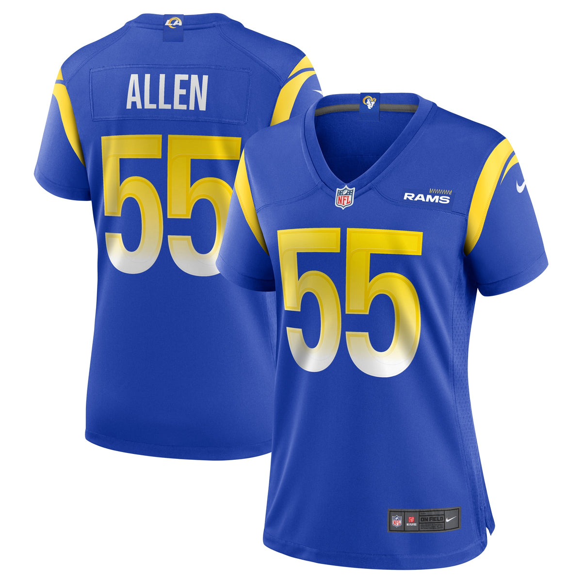 Brian Allen Los Angeles Rams Nike Women s Game Jersey   Royal