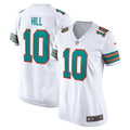 Women s Miami Dolphins Tyreek Hill Alternate Game Jersey White