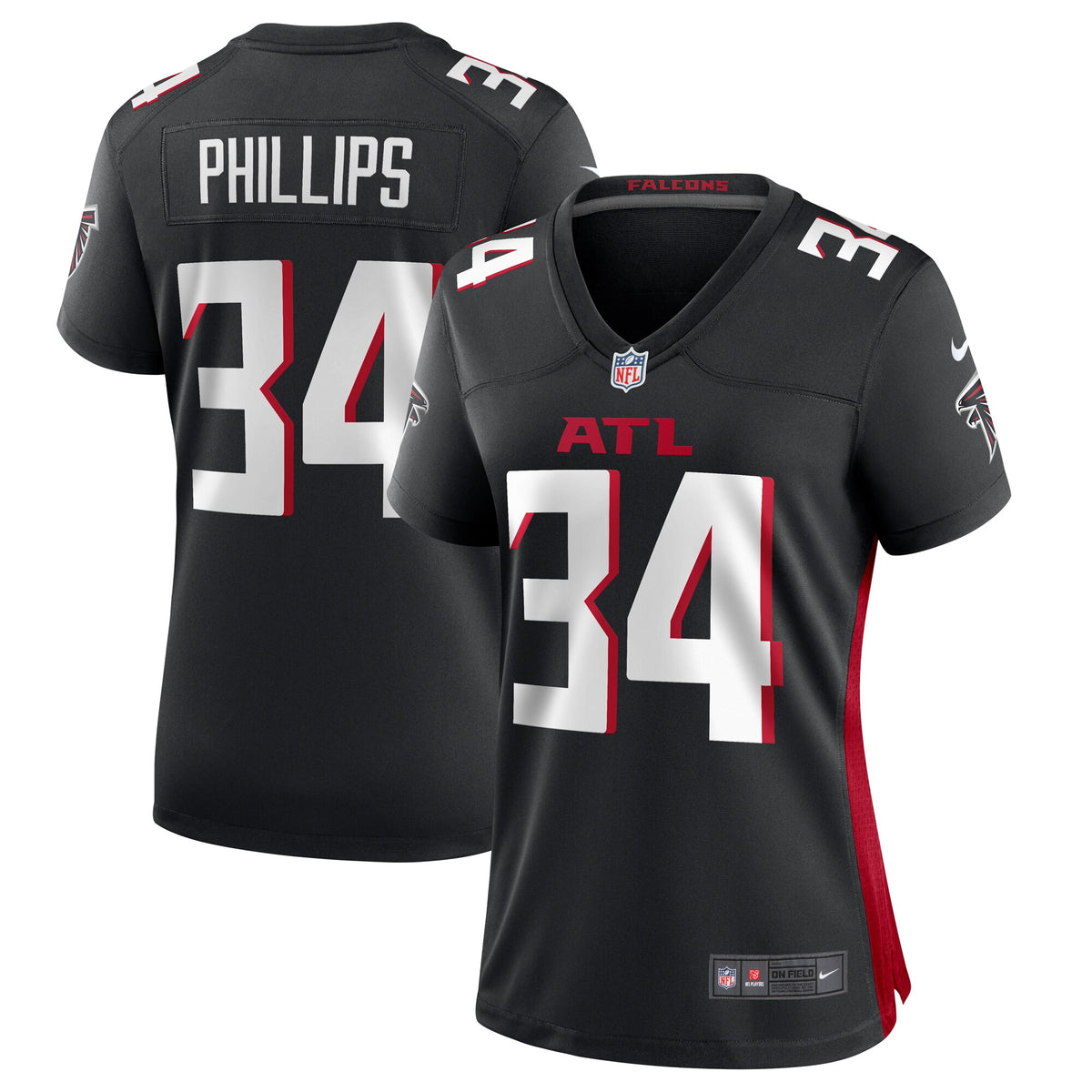 Clark Phillips III Atlanta Falcons Nike Women s Team Game Jersey    Black
