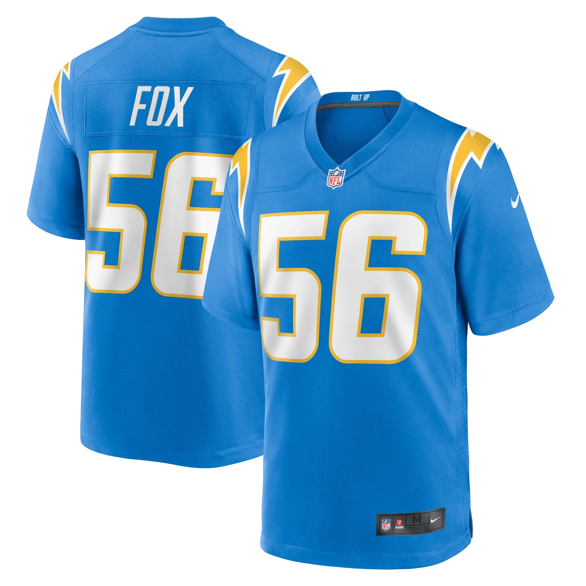 Morgan Fox Los Angeles Chargers Nike Player Game Jersey   Powder Blue