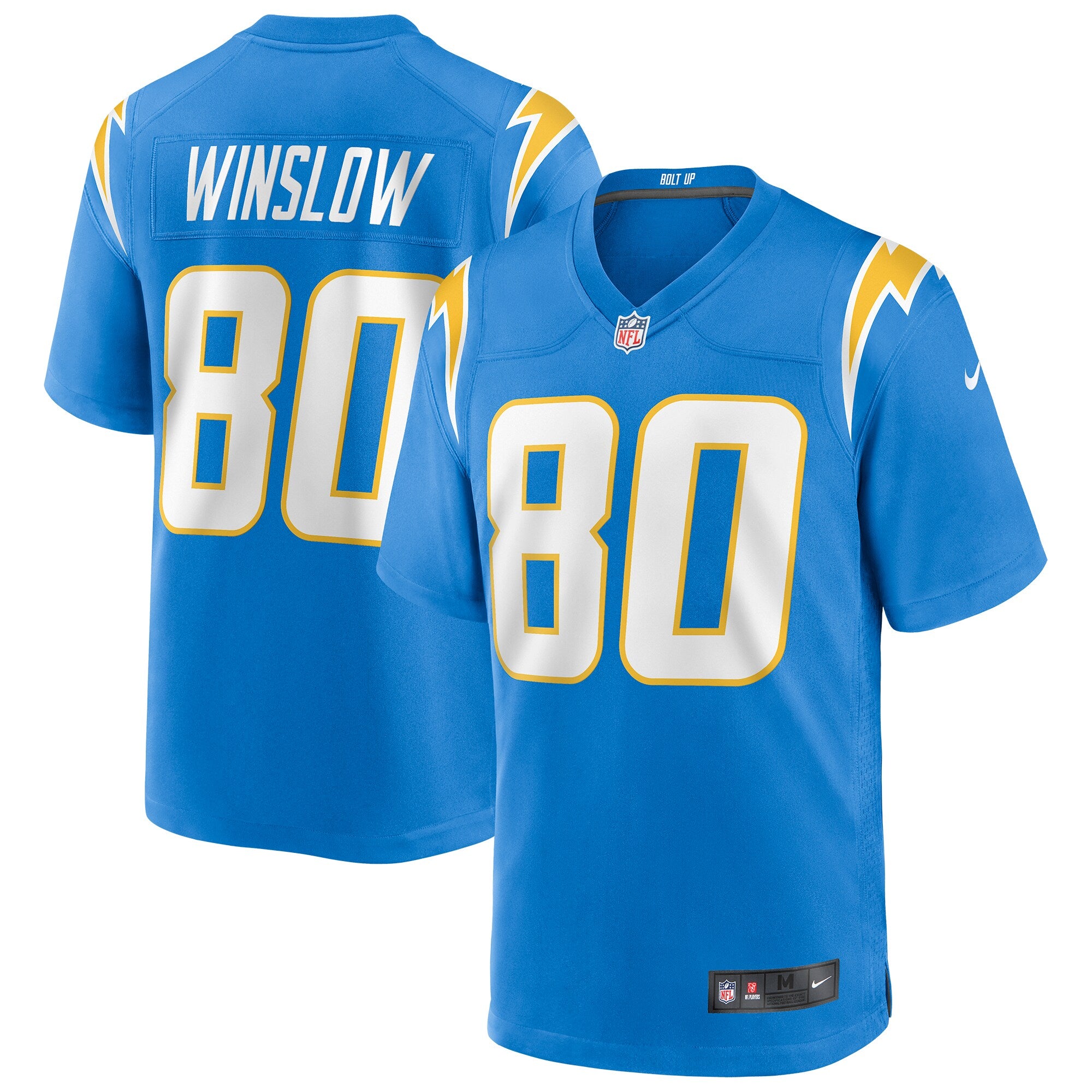Kellen Winslow Los Angeles Chargers Nike Game Retired Player Jersey   Powder Blue