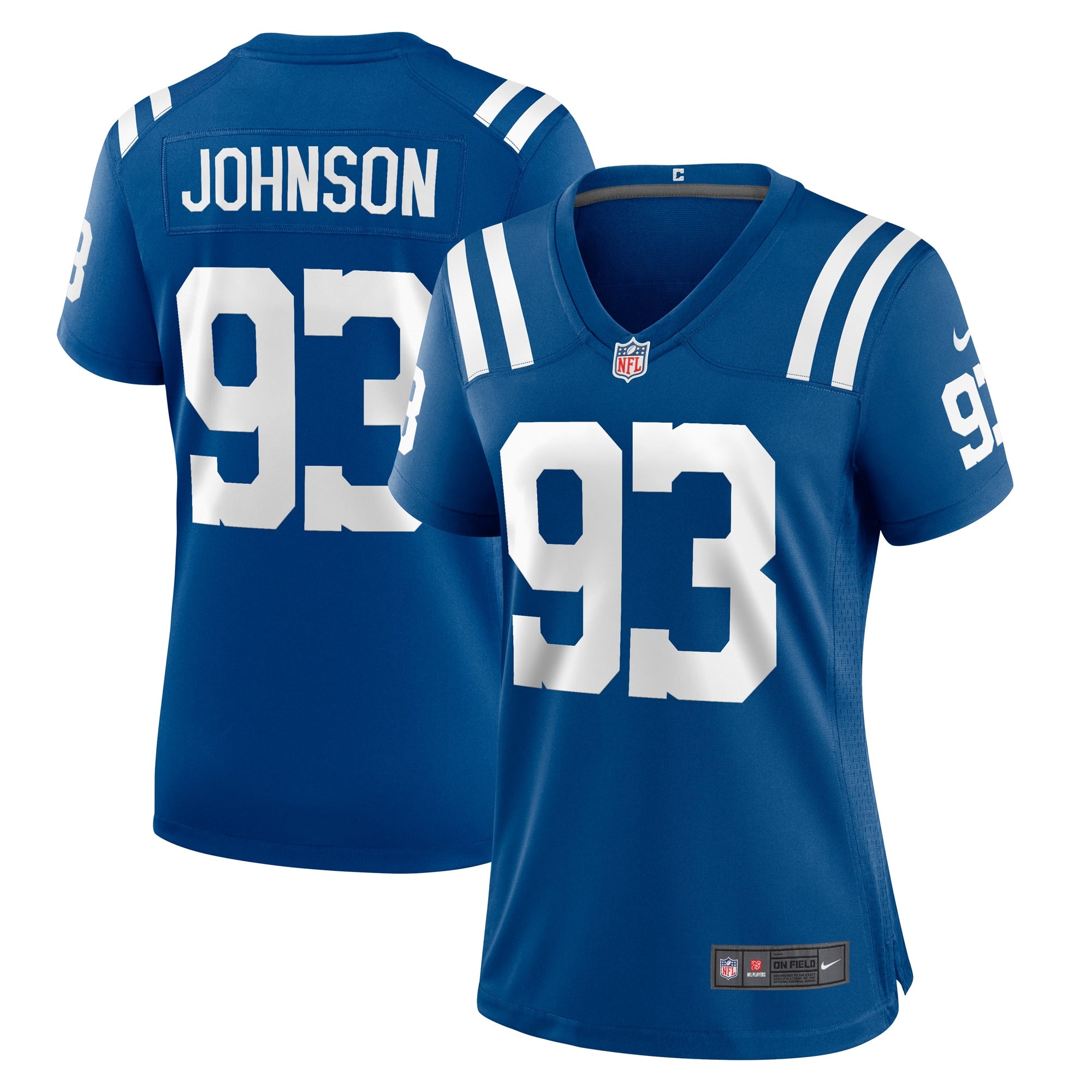 Eric Johnson Indianapolis Colts Nike Women s Player Game Jersey   Royal