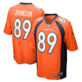 Brandon Johnson Denver Broncos Nike Game Player Jersey   Orange