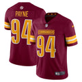 Da Ron Payne Washington Commanders Nike Vapor Limited Jersey   Burgundy
