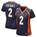 Women s Denver Broncos Patrick Surtain II Game Jersey   Navy