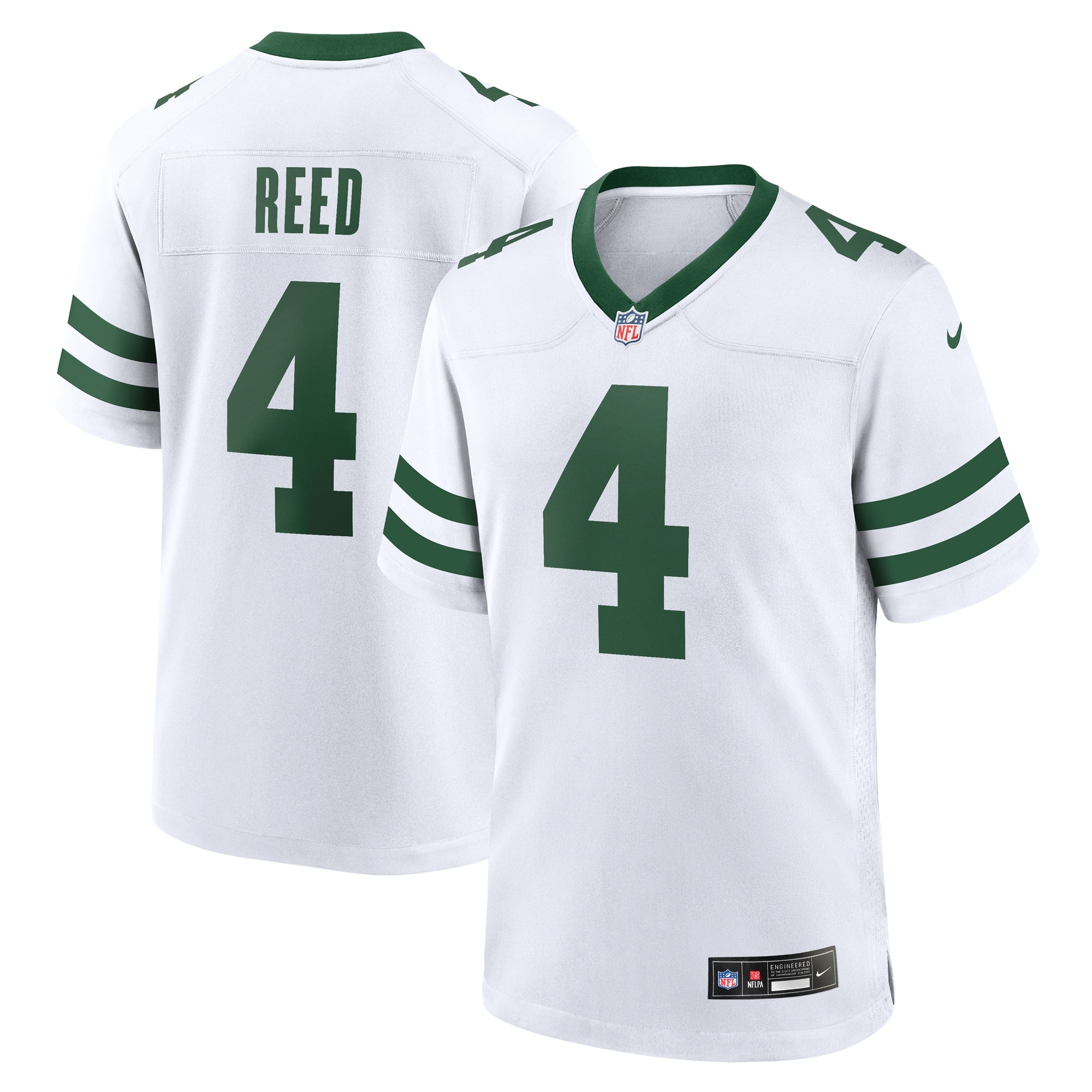 D.J. Reed New York Jets Nike Legacy Player Game Jersey   White