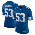 Men s Nike Darius Leonard Royal Indianapolis Colts Alternate Vapor Limited Jersey