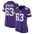 Chim Okorafor Minnesota Vikings Nike Women s Team Game Jersey   Purple