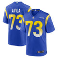 Men s Nike Steve Avila Royal Los Angeles Rams Home Game Jersey