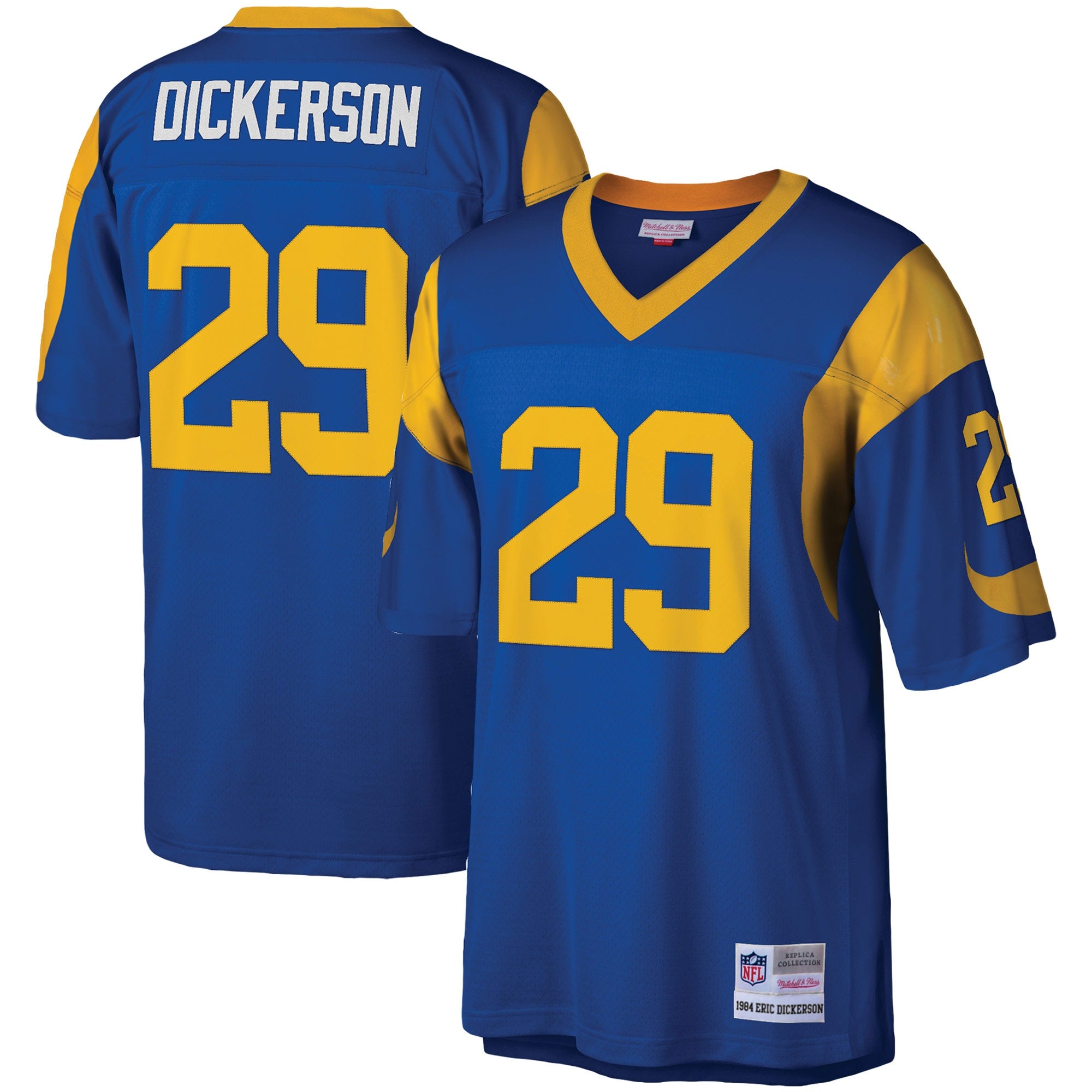 Eric Dickerson Los Angeles Rams Mitchell   Ness Youth 1984 Legacy Retired Player Jersey   Royal