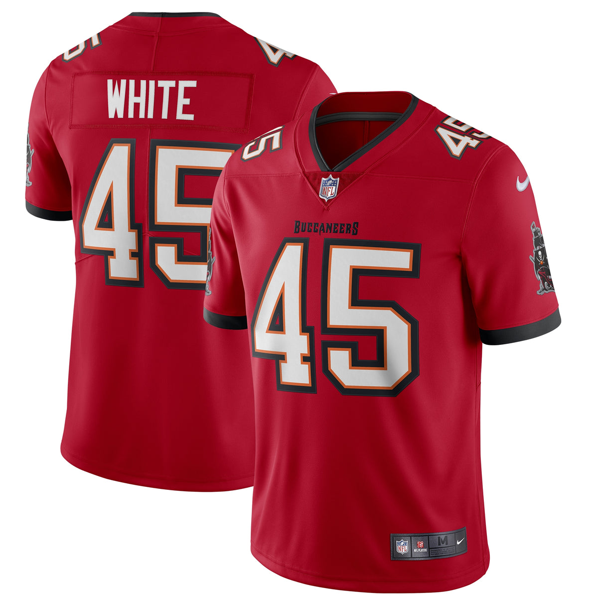 Devin White Tampa Bay Buccaneers Nike Vapor Limited Jersey   Red