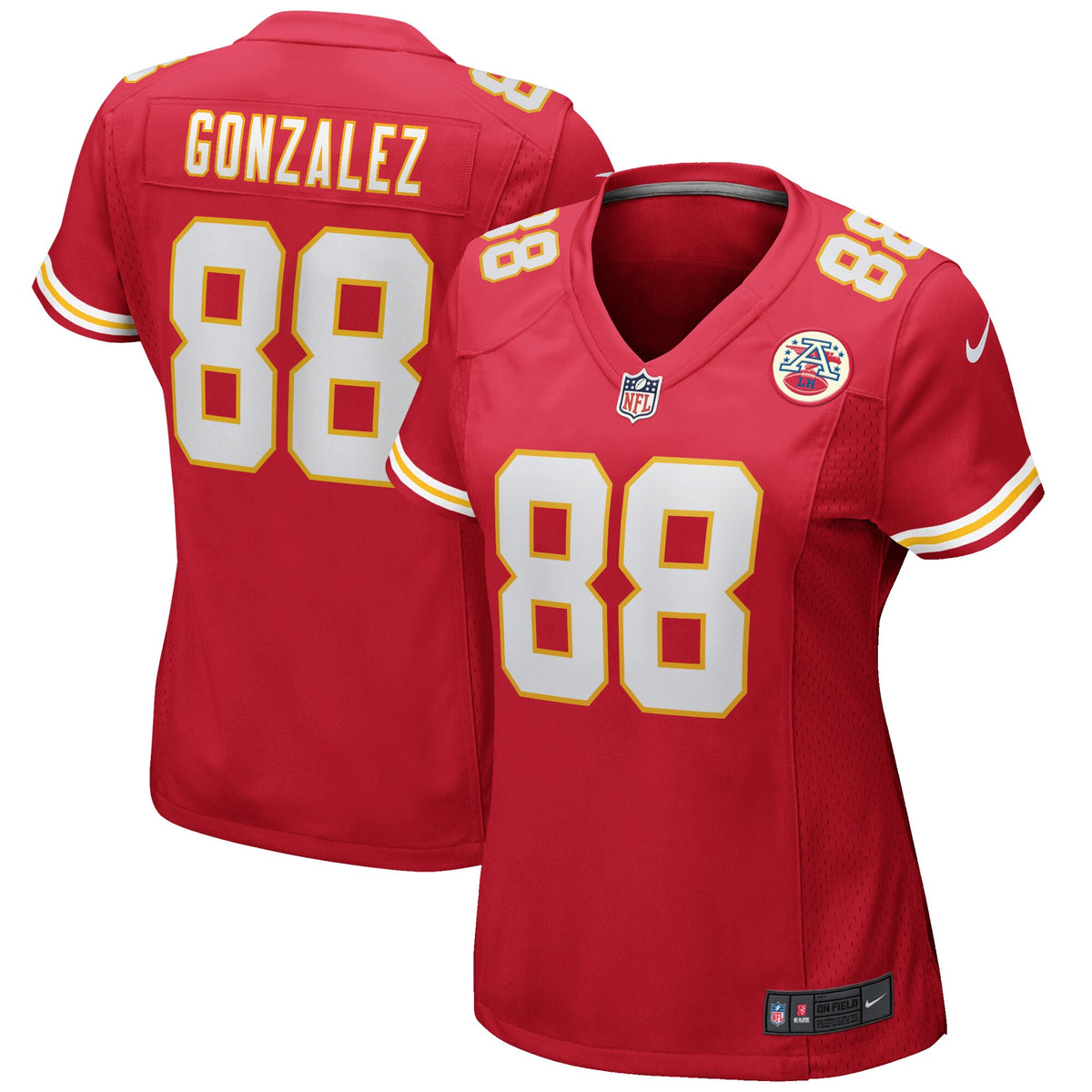 Tony Gonzalez Kansas City Chiefs Nike Women s Game Retired Player Jersey   Red