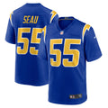 Junior Seau Los Angeles Chargers Nike Retired Player Alternate Game Jersey   Royal