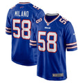 Men s Nike Matt Milano Royal Buffalo Bills Game Player Jersey