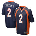 Youth Denver Broncos Patrick Surtain II Game Jersey   Navy