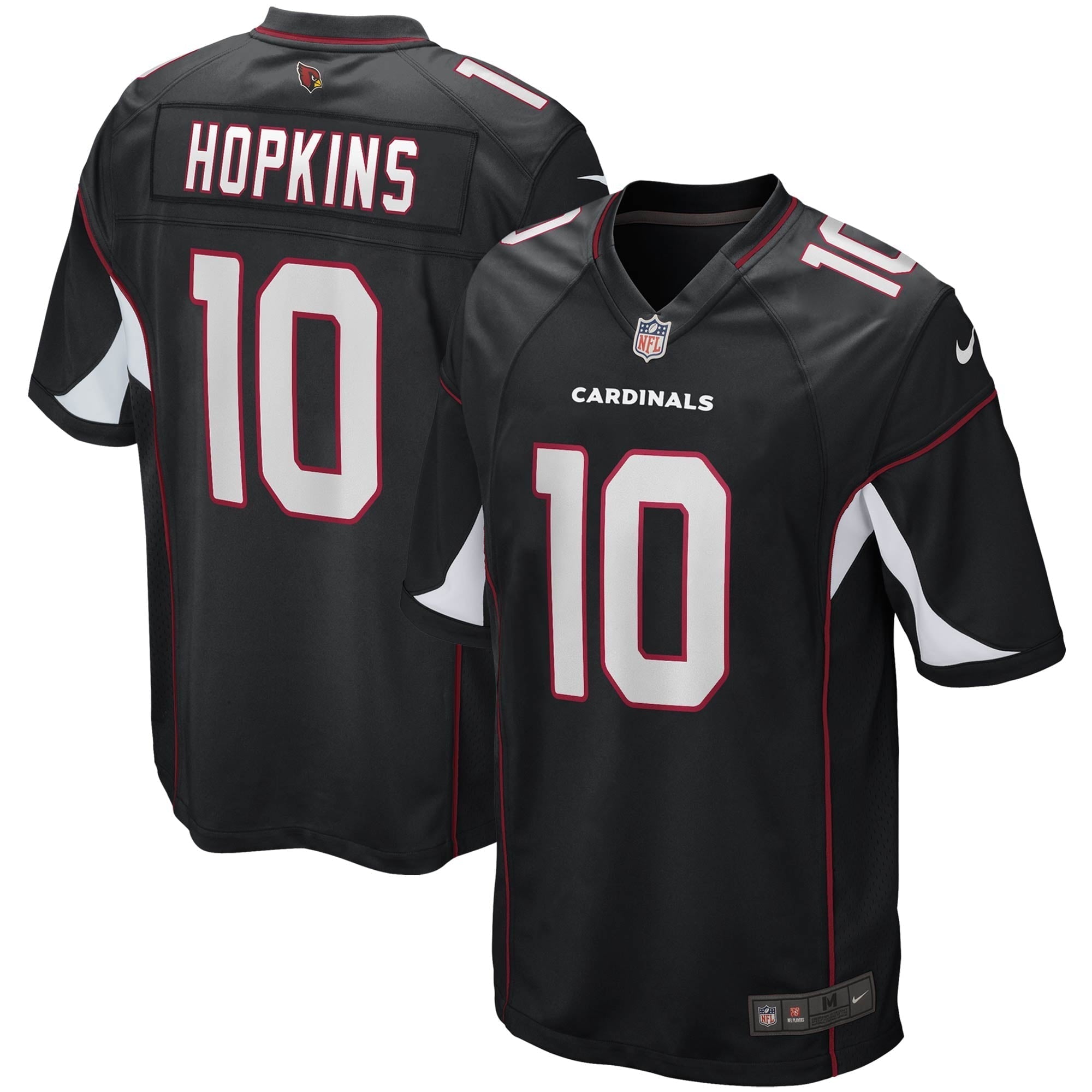 Men s Nike DeAndre Hopkins Black Arizona Cardinals Game Jersey