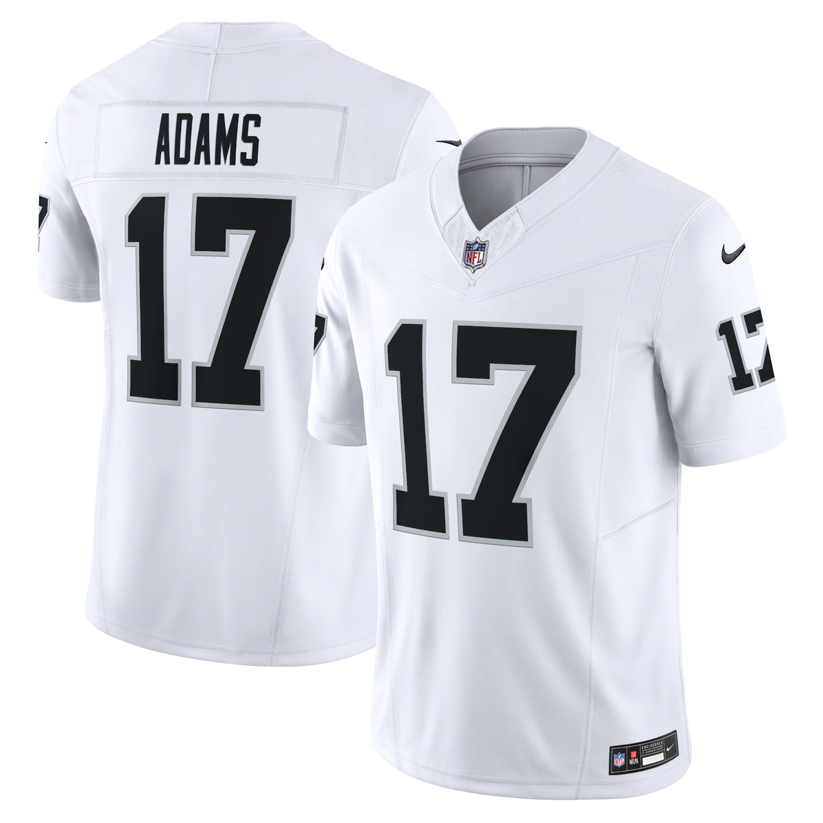 Davante Adams Las Vegas Raiders Nike Vapor F.U.S.E. Limited Jersey   White