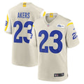 Men s Nike Cam Akers Bone Los Angeles Rams Game Jersey