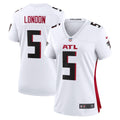 Women s Nike Drake London White Atlanta Falcons Away Game Player Jersey