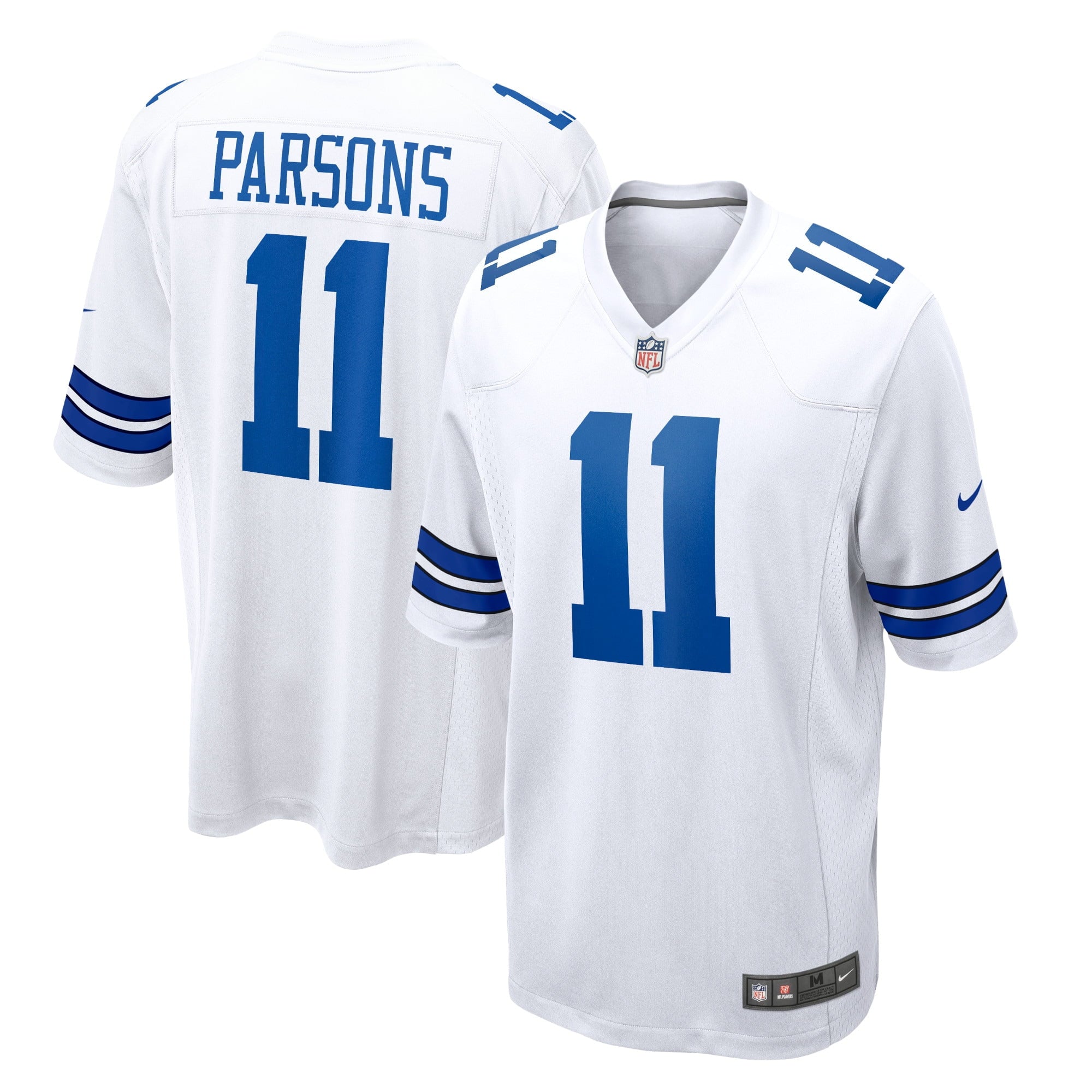 Men s Nike Micah Parsons White Dallas Cowboys Game Player Jersey