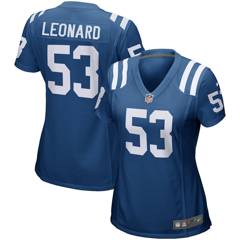 Women s Indianapolis Colts Shaquille Leonard Game Jersey   Royal