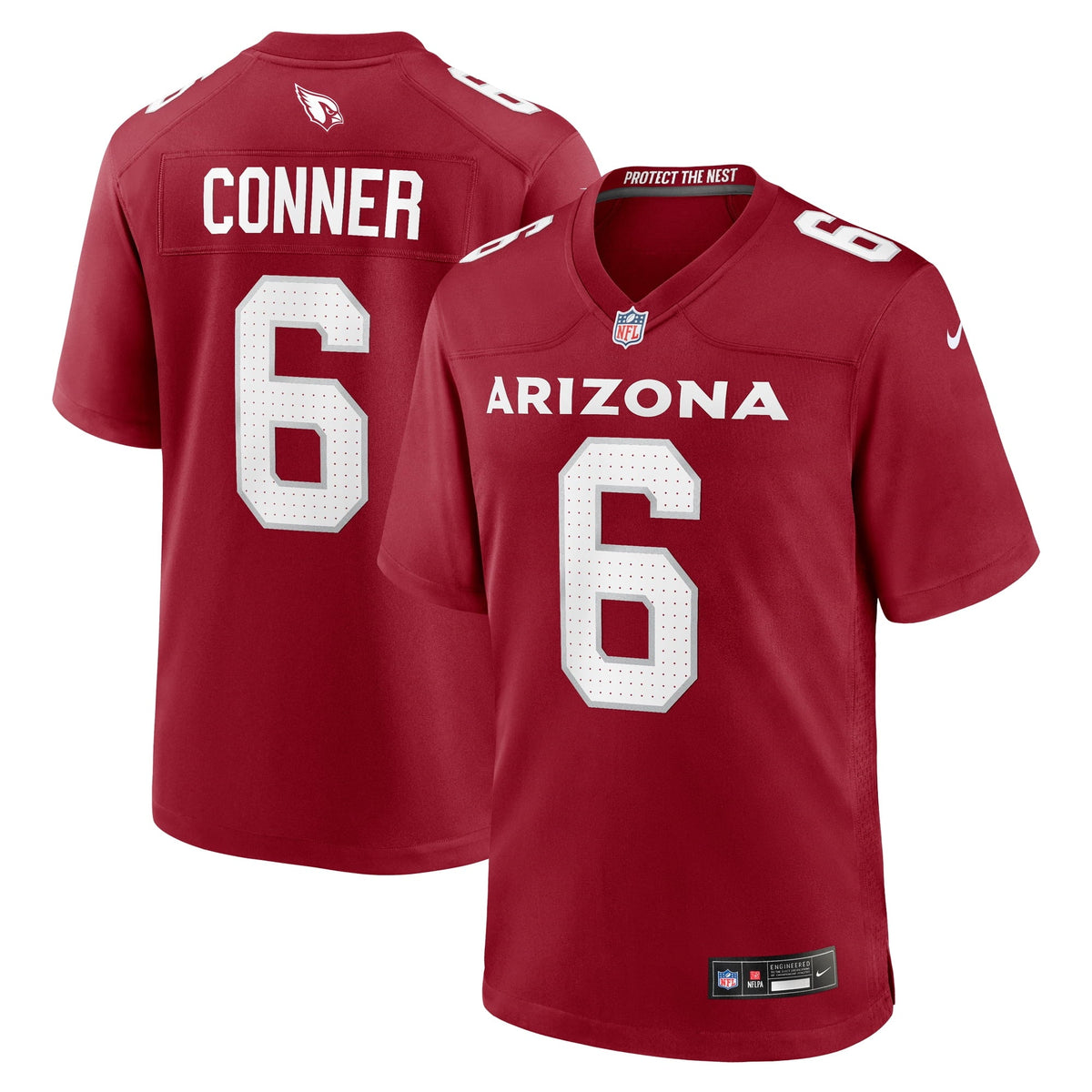 Men s Nike James Conner Cardinal Arizona Cardinals Home Game Jersey
