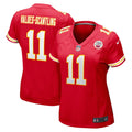 Women s Nike Marquez Valdes-Scantling Red Kansas City Chiefs Game Jersey