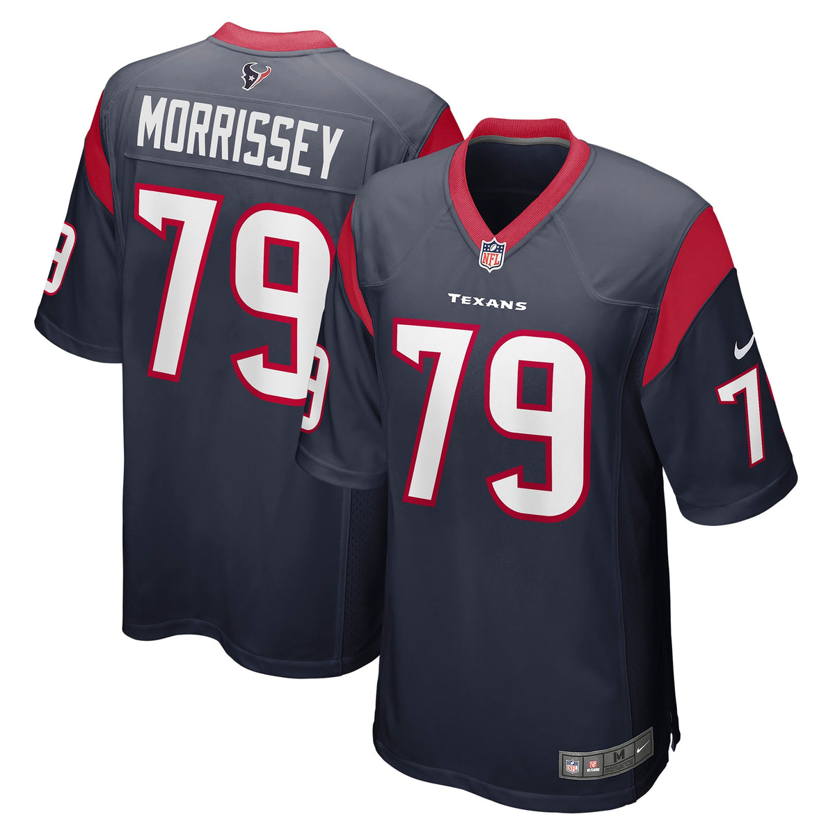 Jimmy Morrissey Houston Texans Nike Game Jersey   Navy