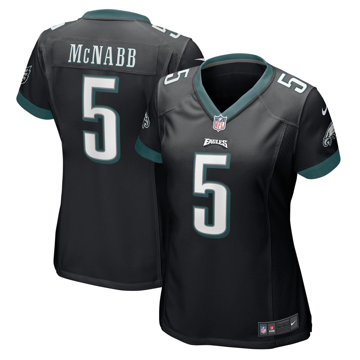 Women s Nike Donovan McNabb Black Philadelphia Eagles Retired Player Jersey
