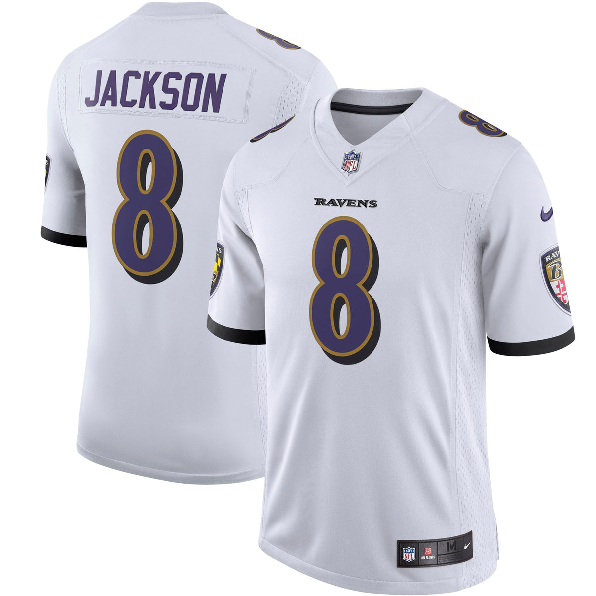 Lamar Jackson Baltimore Ravens Nike Vapor Limited Jersey   White