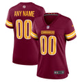 Washington Commanders Nike Women s Game Custom Player Jersey   Burgundy