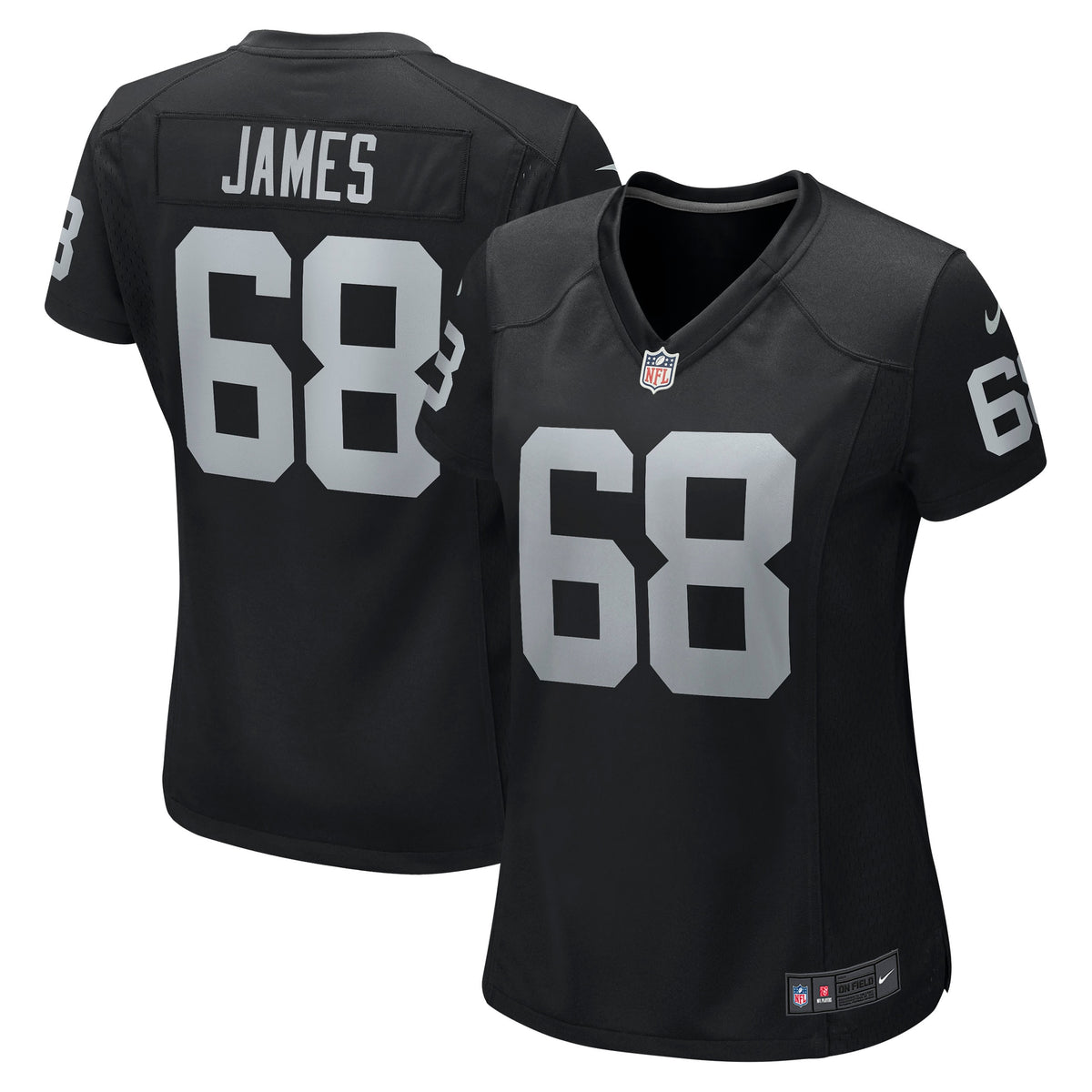 Andre James Las Vegas Raiders Nike Women s Game Jersey   Black