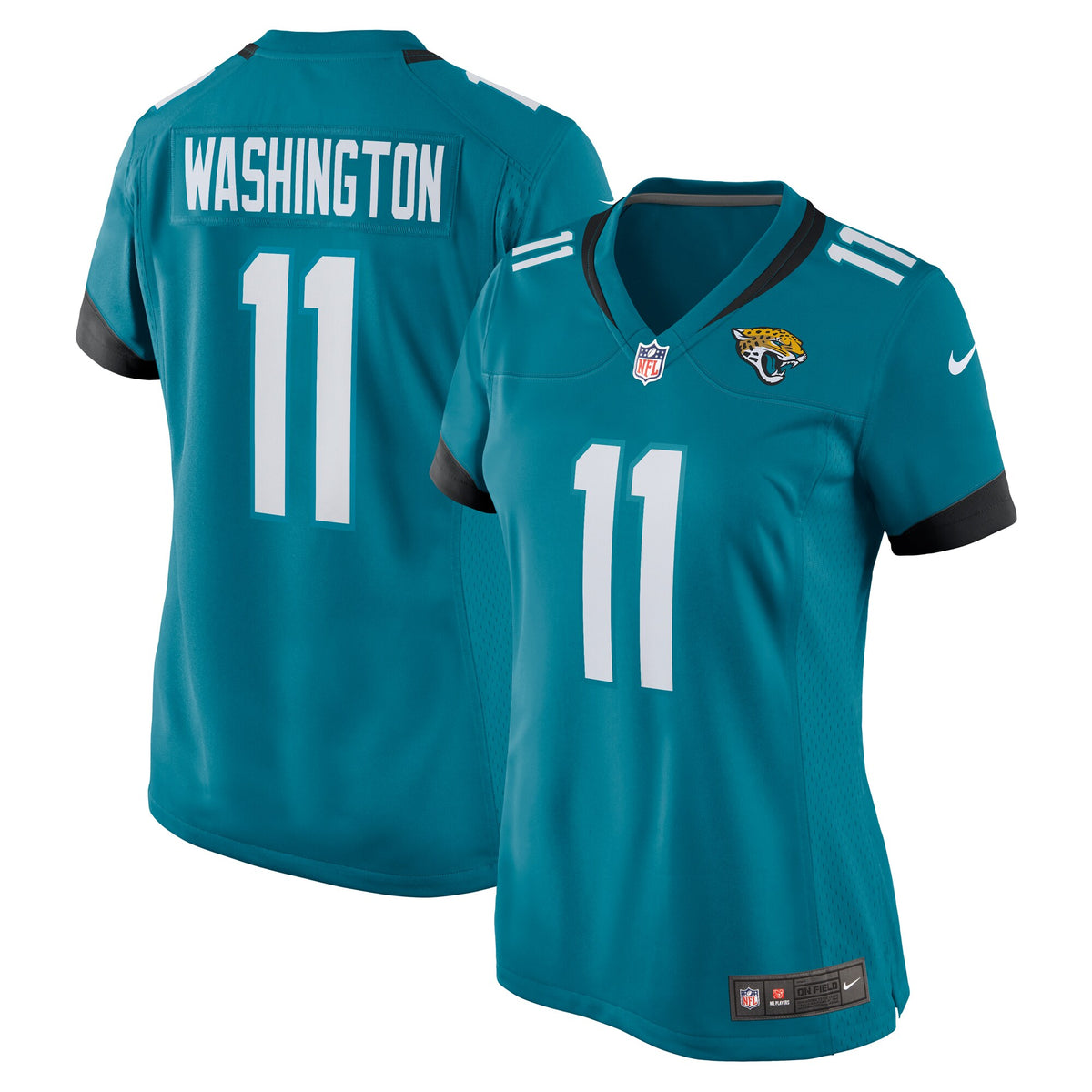 Parker Washington Jacksonville Jaguars Nike Women s Team Game Jersey    Teal