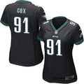 Women s Philadelphia Eagles Fletcher Cox Game Jersey   Black