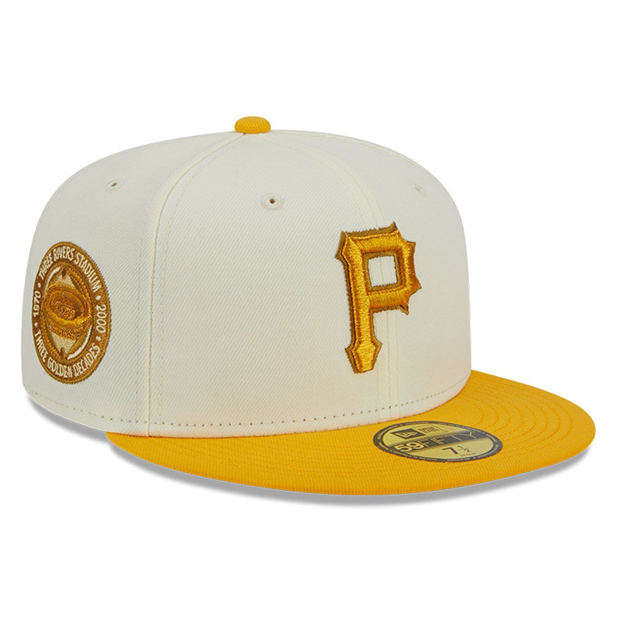 Pittsburgh Pirates New Era City Icon 59FIFTY Fitted Hat - White