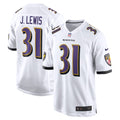 Jamal Lewis Baltimore Ravens Nike Retired Player Game Jersey   White