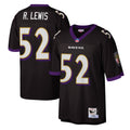 Ray Lewis Baltimore Ravens Mitchell   Ness 2004 Authentic Throwback Retired Player Jersey   Black