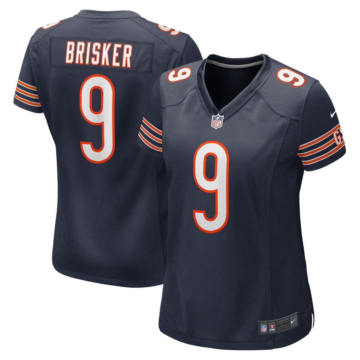 Jaquan Brisker Chicago Bears Nike Women s Game Player Jersey   Navy