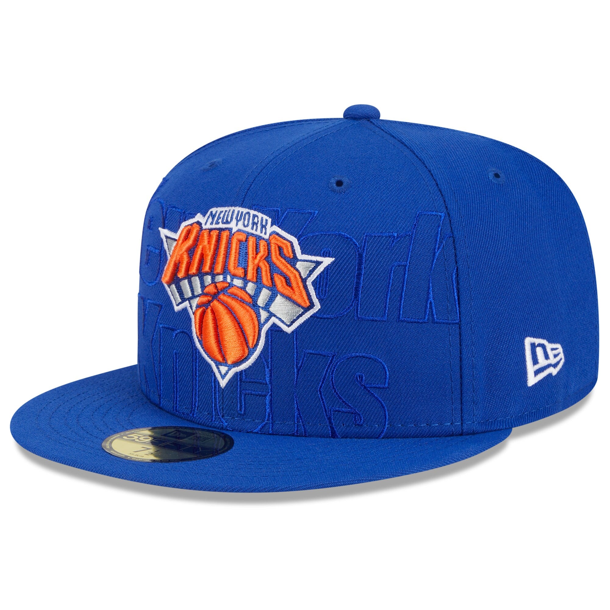 New York Knicks New Era 2023 NBA Draft 59FIFTY Fitted Hat - Blue