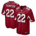 Men s Nike Deionte Thompson Cardinal Arizona Cardinals Game Player Jersey