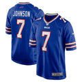 Men s Nike Taron Johnson Royal Buffalo Bills Game Jersey