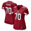 Women s Nike Badara Traore Cardinal Arizona Cardinals Game Player Jersey